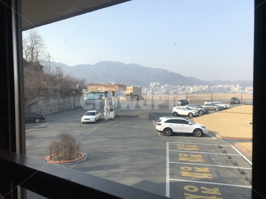 하늘,전망,주차장,차,자동차