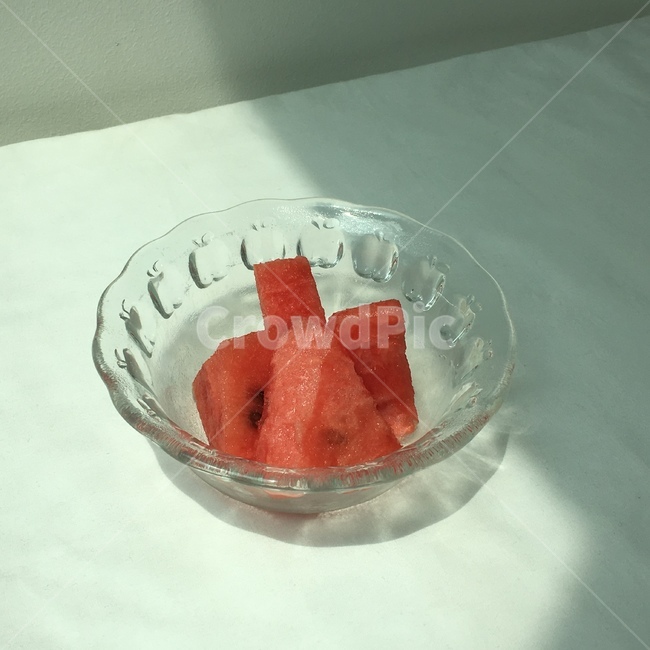 수박,과일,그릇,유리,watermelon,테이블,음식,fruit,food,여름,유리그릇