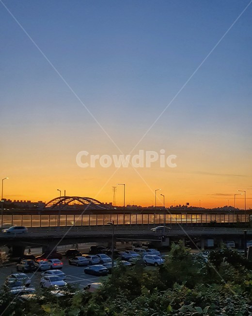 road,도로,freeway,고속도로,한강,노을,일몰,석양,sunset,hanriver,하늘,sky