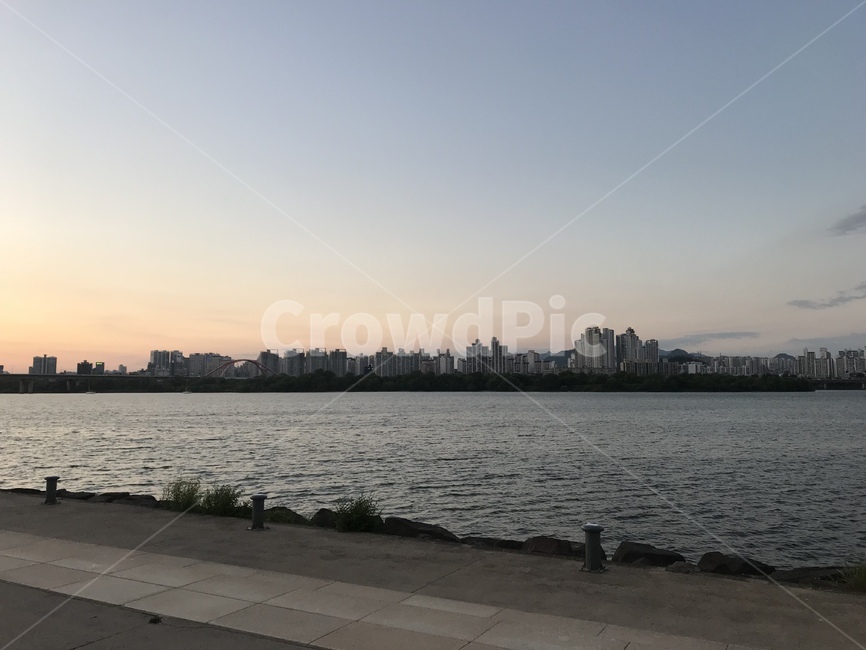 한강,노을,river,저녁,풍경,sunset,자연,nature