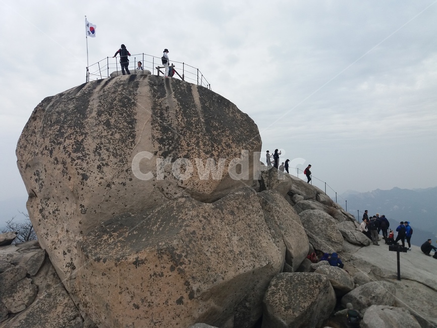 북한산,백운대,국기봉,기암괴석,자연,outdoors,옥외