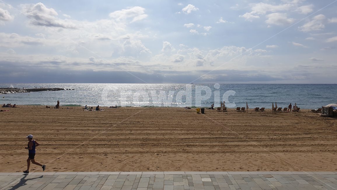 Beach,barceloneta,ocean,Barcelona,nature