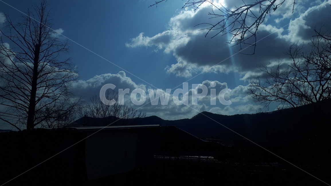 구름,하늘,산,자연,해,자연,풍경,nature,landscape,weather,날씨,outdoors,옥외,cumulus,적운,cloud,sky