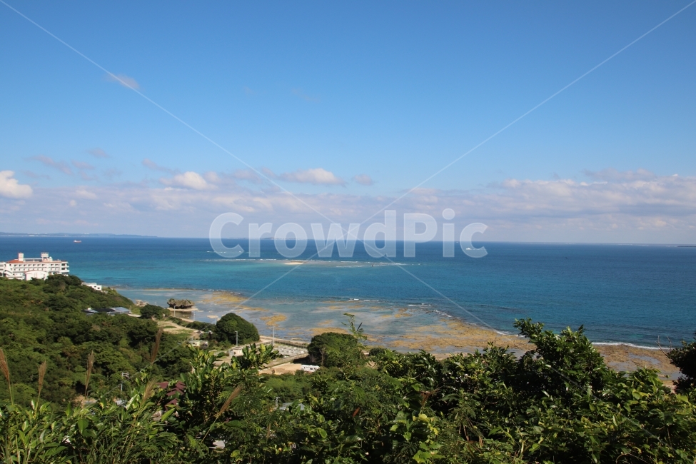 구름,맑음,바다,숲,자연,자연,풍경,nature,landscape,해변,바다,beach,sea,land,땅,outdoors,옥외,water,물,shoreline,해안선,ocean,대양,promontory,곶,coast,연안