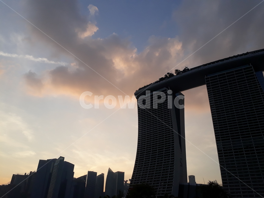 싱가포르,마리나베이샌즈,하늘,hotelbuilding,singapore,구름,sunset,sky