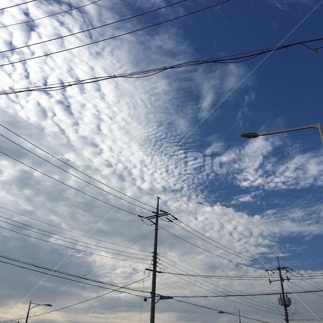 구름,전력선,케이블,송전탑,cable,powerlines,electrictransmissiontower