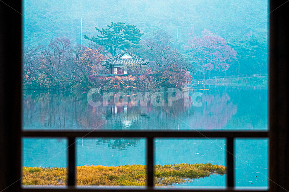 액자,위양지,호수,물,lake,nature,한국자연풍경,한국자연경관,korea nature landscape