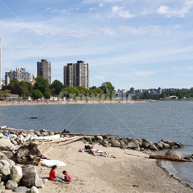 해변,돌멩이,모래사장,stone,beach,sand,sunnyday,벤쿠버,vancouver,잉글리쉬베이,englishbay,여유