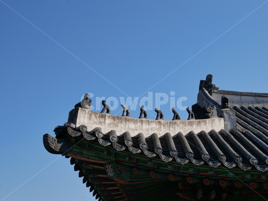 경희궁,고궁,처마,돌상,잡상,궁궐,서울,종로,조선,조선시대,한국전통,한국문화,korean traditional,korean culture,건축물,건물외관,exterior,building,structure,architecture,construction