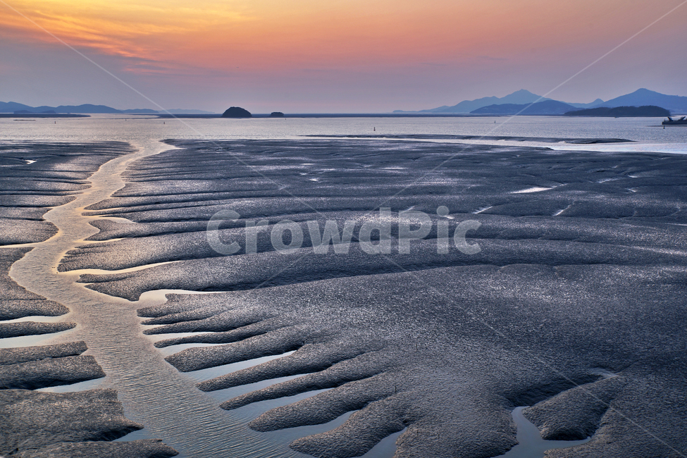 영종도,서해,인천,정서진,일몰,석양,갯벌,갯골,썰물,바다,자연,풍경,nature,landscape