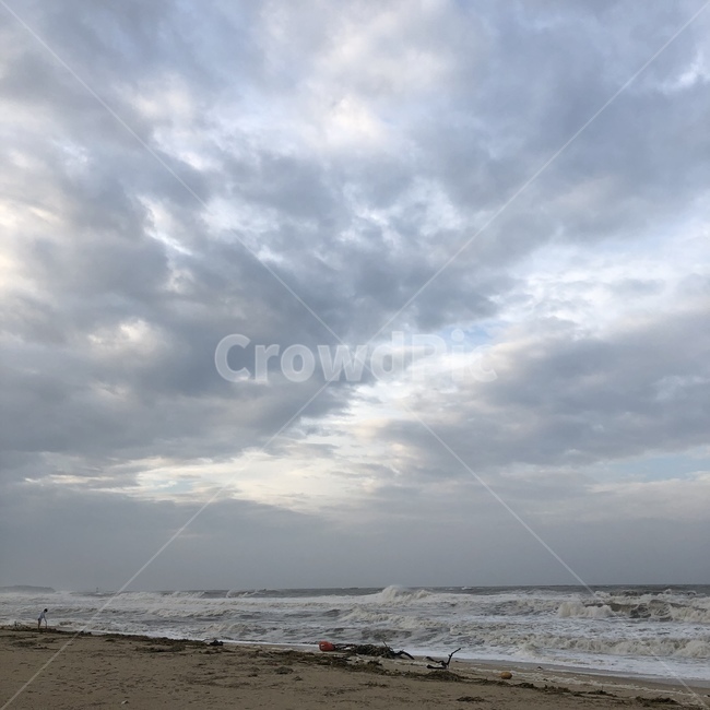 구름,바다,태풍,가을,강릉,해변,바다,beach,sea