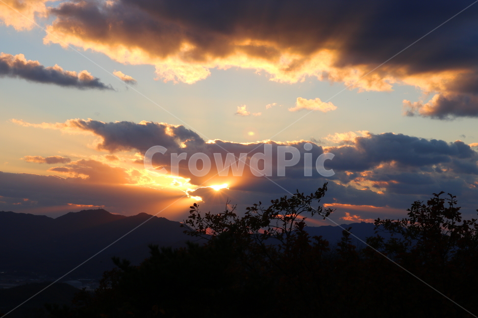 하늘,구름,나무,자연,풍경,노을,석양,붉은노을,태양,자연,풍경,nature,landscape,outdoors,옥외,dawn,새벽,red sky,붉은 하늘,sunset,일몰,sky,dusk,황혼,sunlight,햇빛
