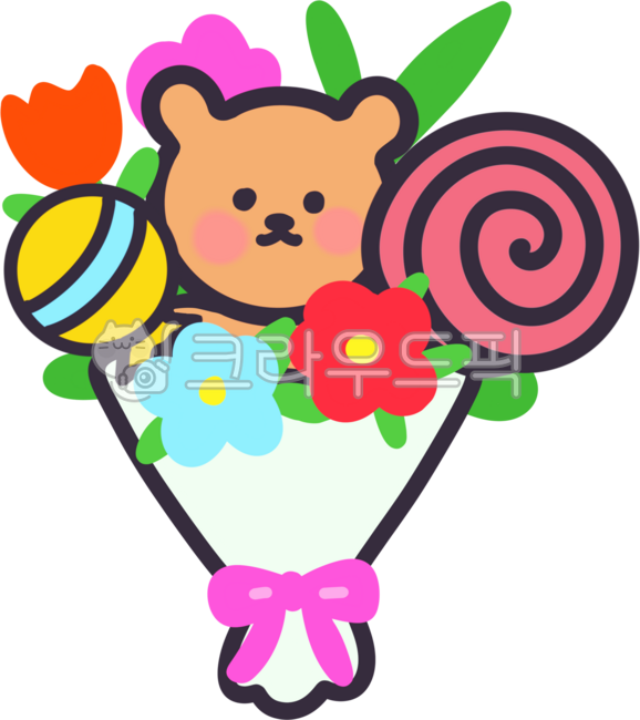 꽃다발,꽃,선물,장식,사랑,축하,아름다움,이벤트,결혼식,생일,감사,기쁨,부케,컬러풀,축제,졸업식,입학식,사탕꽃다발