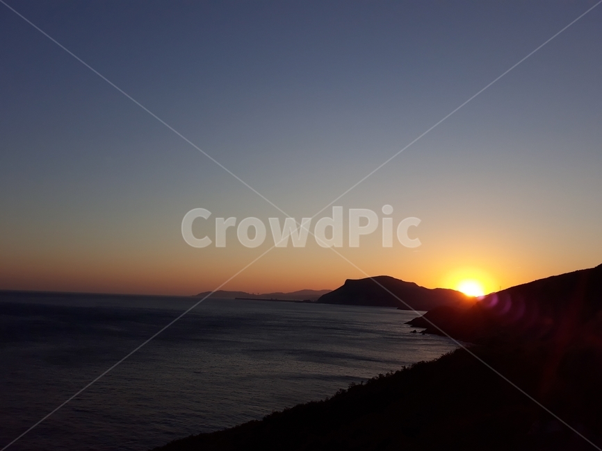 산티아고순례길,순례길,일출,자연풍경,스페인,해안,해,camino,spain,sunrise,scenery