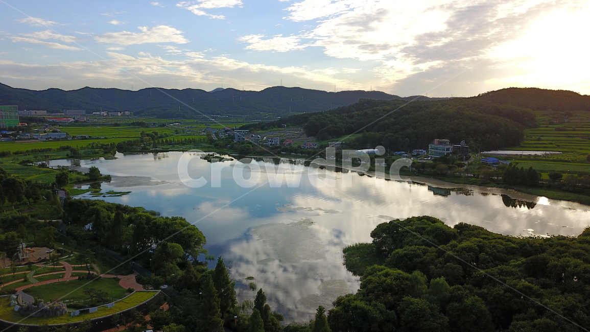 아산,신정호,반영,아산시,드론사진,시골,마을,풍경,landscape,country,rural,town