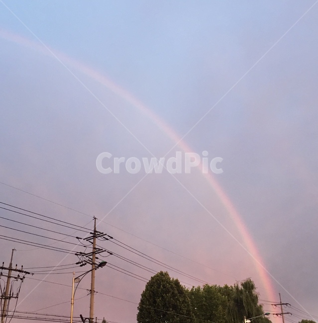 무지개,자연,하늘,행운,outdoors,옥외,nature,rainbow
