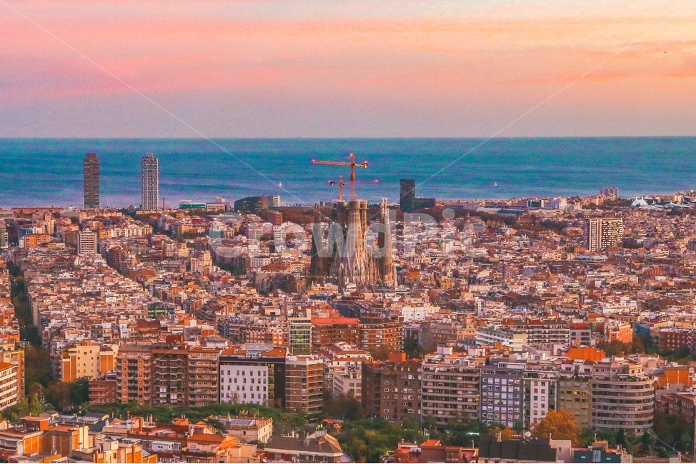 바르셀로나,가우디,노을,풍경,경치,스페인,도시,풍경,city,landscape,해외,외국,세계,foreign,oversea,world,세계도시풍경,해외도시풍경,외국도시풍경,world cityscape