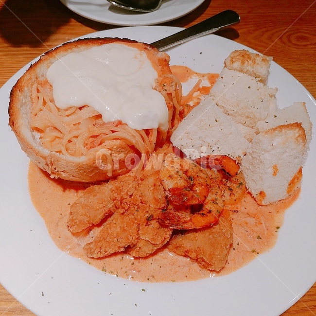 파스타,빠네,빵,음식,맛있는,스파게티,레스토랑,food