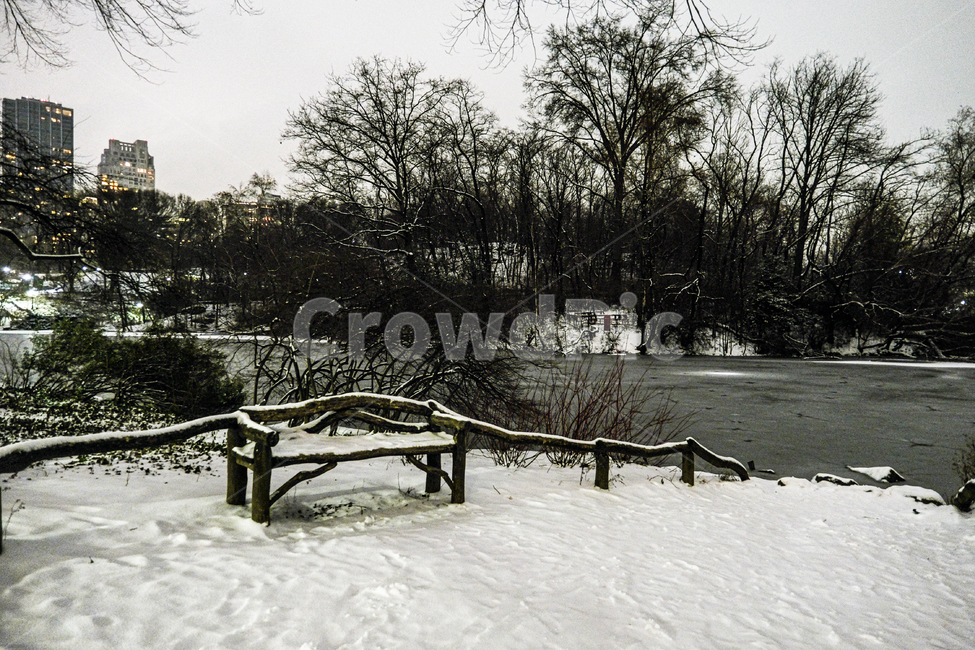 bench,벤치,furniture,뉴욕,밤,야경,눈,눈보라,호수,공원,central,park,centralpark,newyork,snow,blizzard,storm
