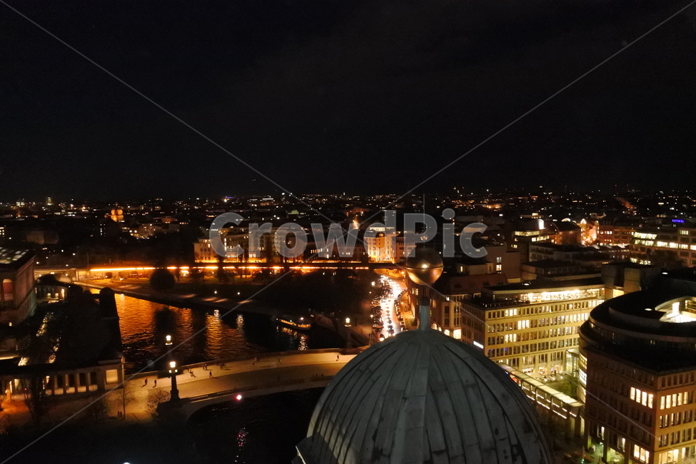 야경,저녁,밤,독일,베를린,germany,berlin,sunset,nightview,night,높은곳,landscape,베를린대성당,베를린돔,berlinerdom