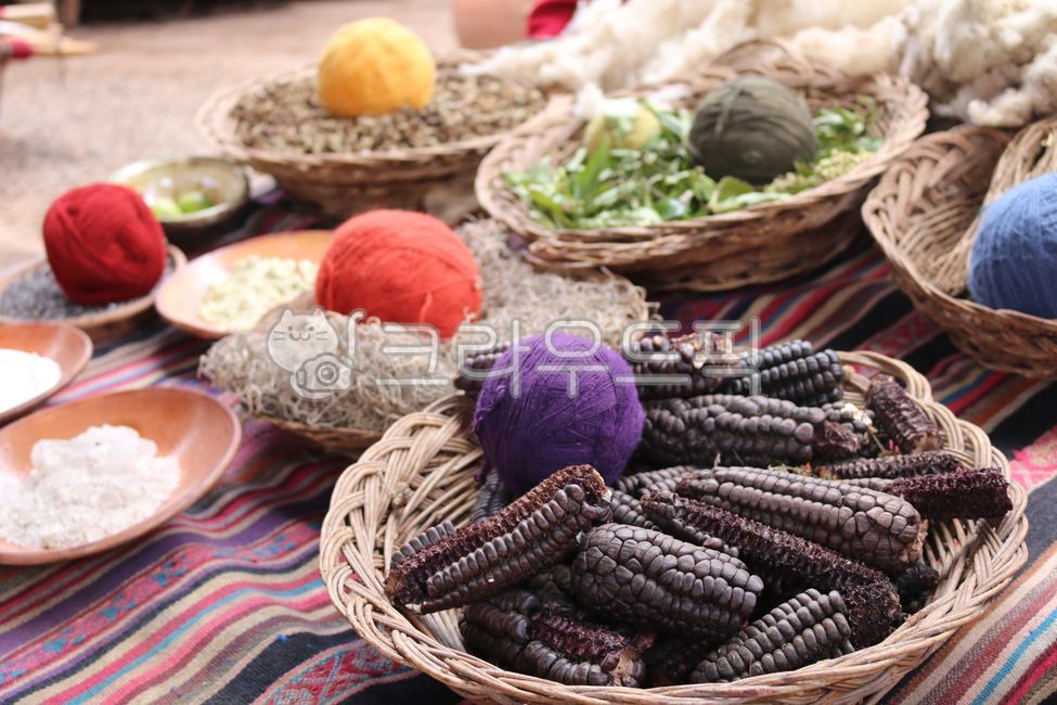 천연물감,천연염색,염색재료,염색약,천연재료염색,옥수수,천연물감재료