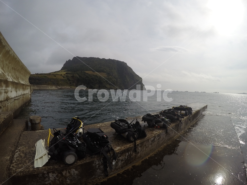 제주도,방파제,스쿠버다이빙,바다,섬,하늘,제주도다이빙,jejudo,island,scubadiving