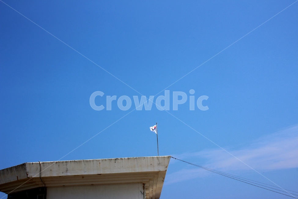 태극기,건물,하늘,koreanflag,sky