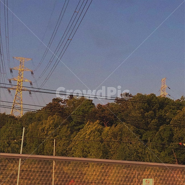 하늘,산,전깃줄,sky,mountain