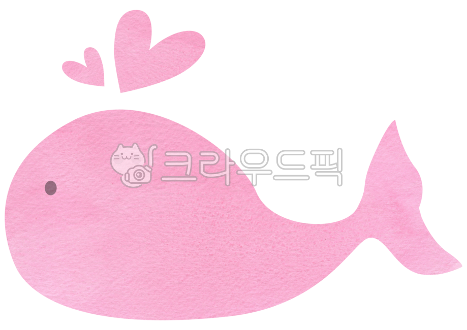 고래,분홍색,핑크고래,수채화,손그림,고래이미지,고래그림,귀여운,유치원꾸미기,유치원,하트,illustration,whale,여름,일러스트레이션,어린이집,아기고래,종이질감,고래클립아트,고래일러스트,엄마고래