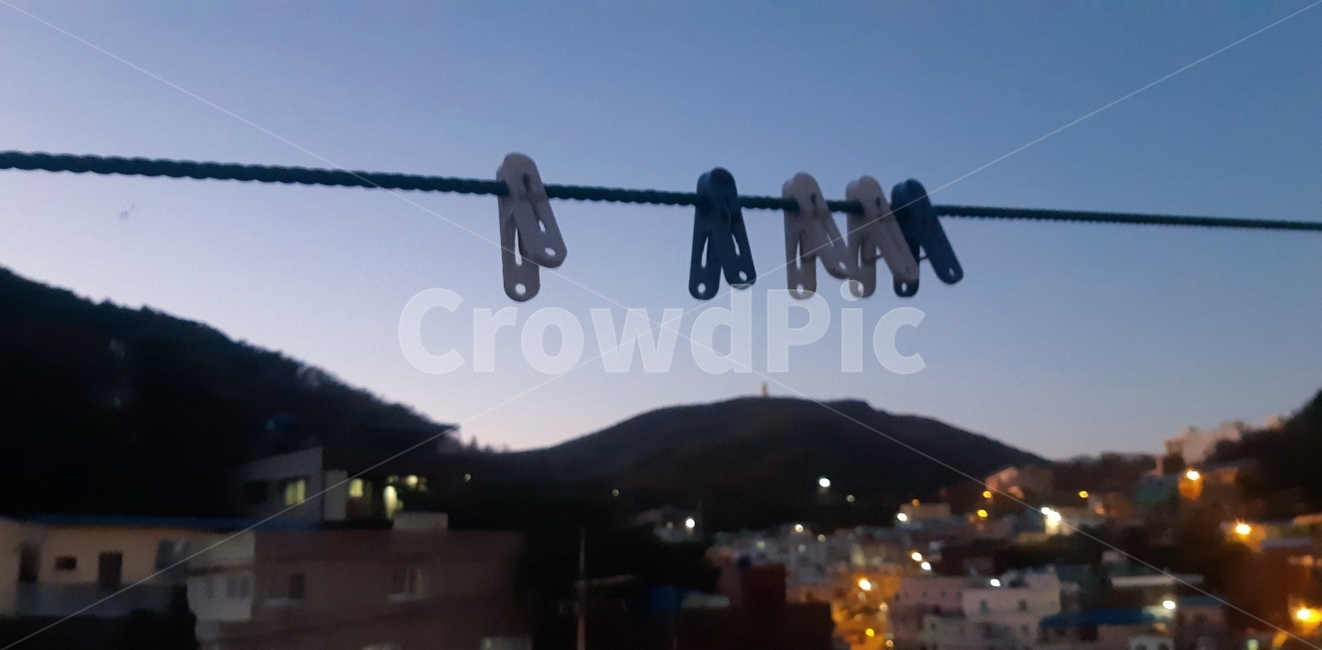 옥상,옥탑방,빨래집게,빈티지,감성사진,마을,골목길,빨래,자연,빈티지사진,달동네,vintage,korea,레트로,60년대