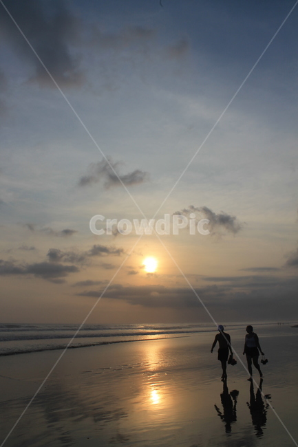 인도네시아,발리,짱구,짱구해변,석양,일몰,황혼,반사,해,태양,그림자,indonesia,bali,canggu,canggubeach,sunset,beachsunset,dusk,twilight,sun,sky,하늘,바다석양,reflection,shadow