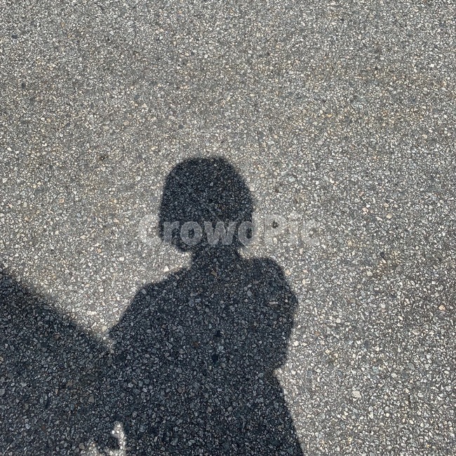 그림자,단발,바닥,감성,일상,필름,실루엣