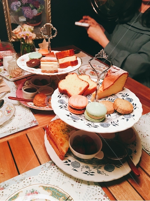 에프터눈티세트,홍차,다과,서양식티타임,티타임,스콘,티세트,영국식티세트