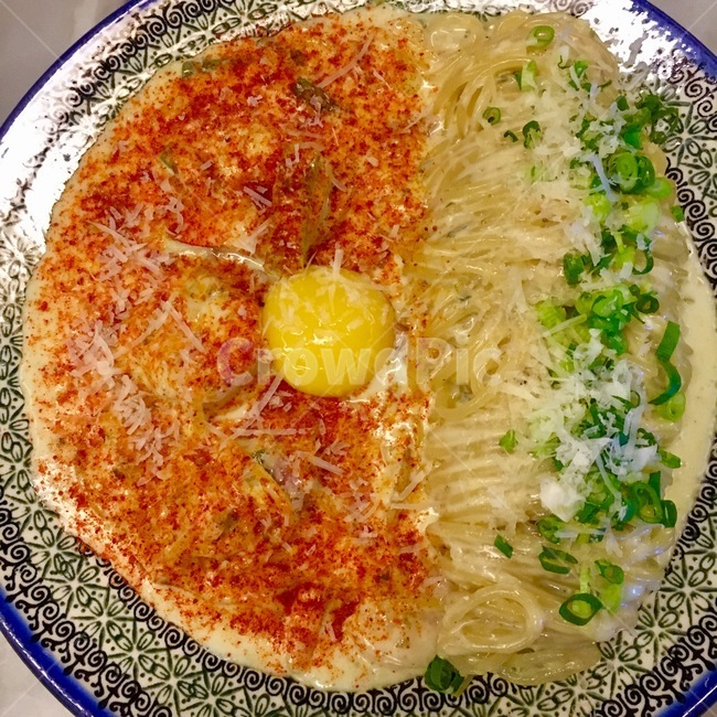 음식,파스타,스파게티,크림파스타,크림,매운,맛있는,계란,면,파