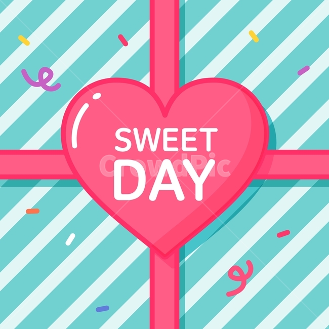 선물상자,상자,줄무늬,하트,사랑,생일,이벤트,팝업,기념일,축하,anniversary,congratulation,celebrate,celebration,그래픽,일러스트레이션,graphic,illustration