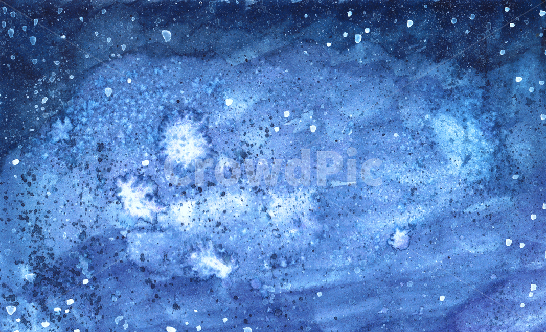 수채화,물감자국,붓터치,질감,배경,우주,하늘,밤하늘,푸른,blue,백그라운드,texture,수채물감,물감,예술,art