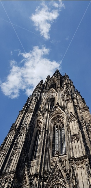 쾰른대성당,하늘,파란하늘,첨탑,성당,해외,건축물,cologne,koln,colognecathedral,sky,architecture,exterior,construction,world,랜드마크,landmark,tourist attraction,해외,외국,세계,foreign,oversea,world,세계랜드마크,해외랜드마크,외국랜드마크,world landmark,world tourist attraction,건축물,건물외관,exterior,building,structure,architecture,construction,건물,steeple,뾰족한 탑,tower,탑,spire,church,교회에,cathedral