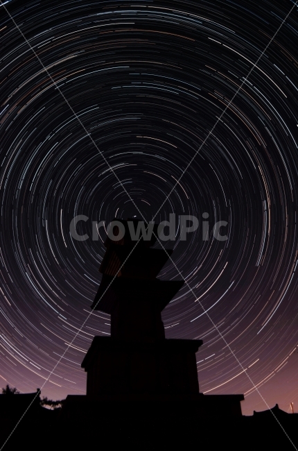 별,일주,북천,궤적,천체,자연,풍경,nature,landscape,야경,밤,nightscape,night,outdoors,옥외