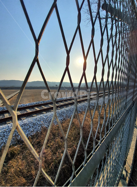 철망,임진각,평화,철도,그리움,handrail,난간,banister