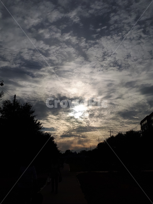 노을,저녁,해,구름,하늘,자연,풍경,nature,landscape,outdoors,옥외,silhouette,실루엣,weather,날씨
