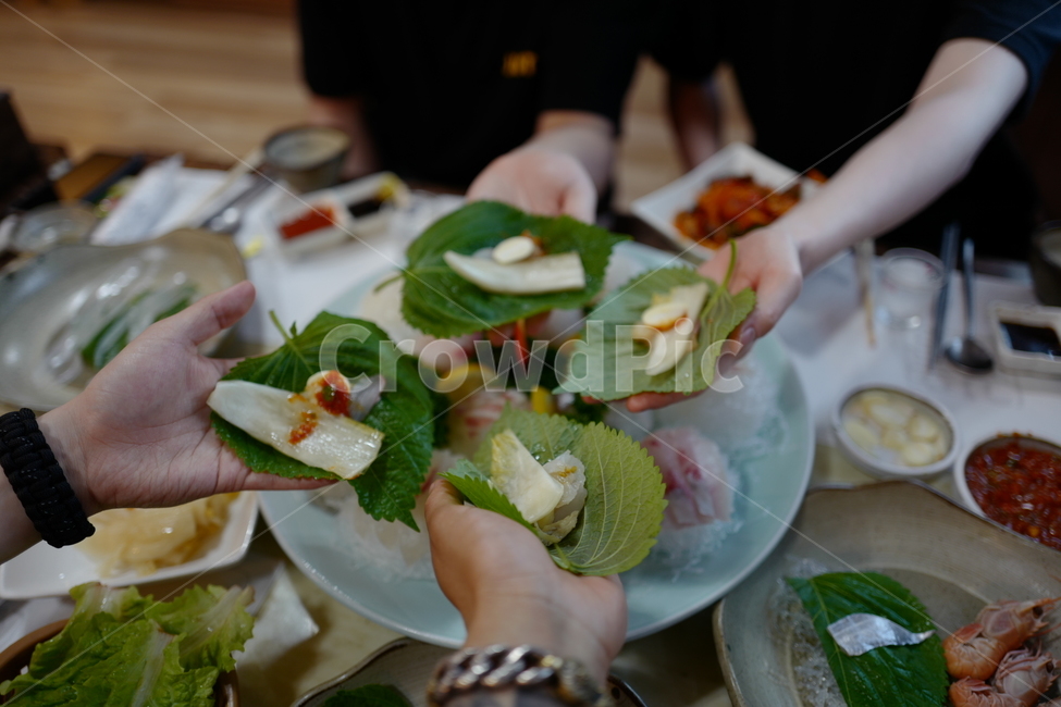 쌈,한쌈,회,횟집,친구,도모다찌,식사,회식