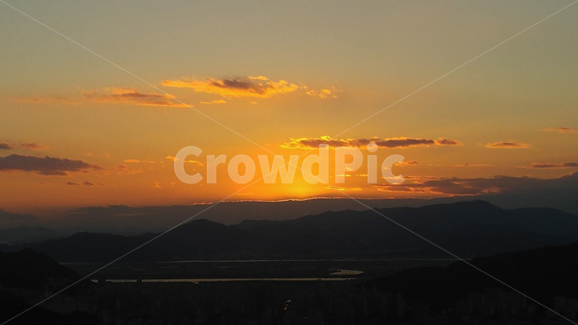 구름,해질녘,석양,sunset,하늘,해