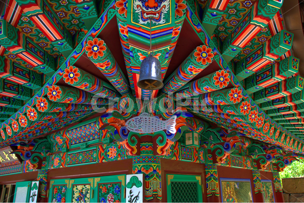 강원도,정암사,절,종,무늬,기와,정선,한국전통,한국문화,korean traditional,korean culture,건축물,건물외관,exterior,building,structure,architecture,construction