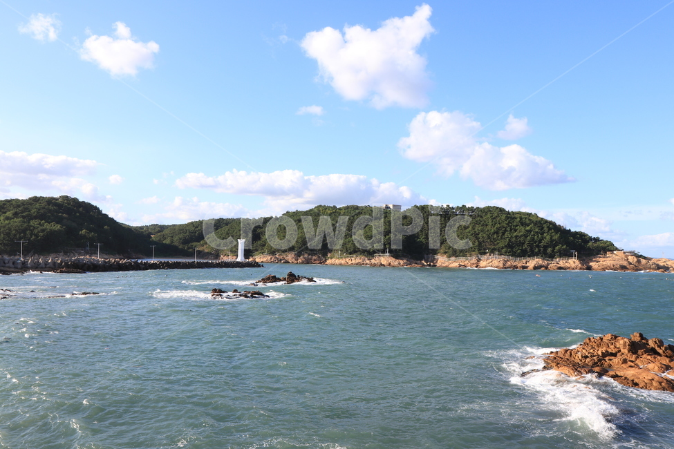 바다,하늘,파란,푸른,배경,자연,파도,자연,풍경,nature,landscape,outdoors,옥외,land,땅,ocean,대양,sea,water,물,shoreline,해안선