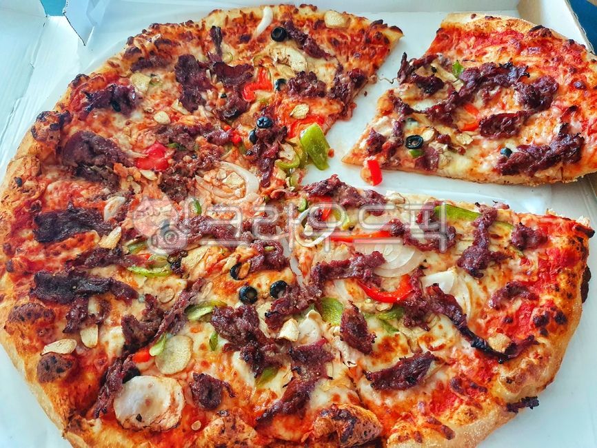 pizza,피자,food,음식,불고기피자