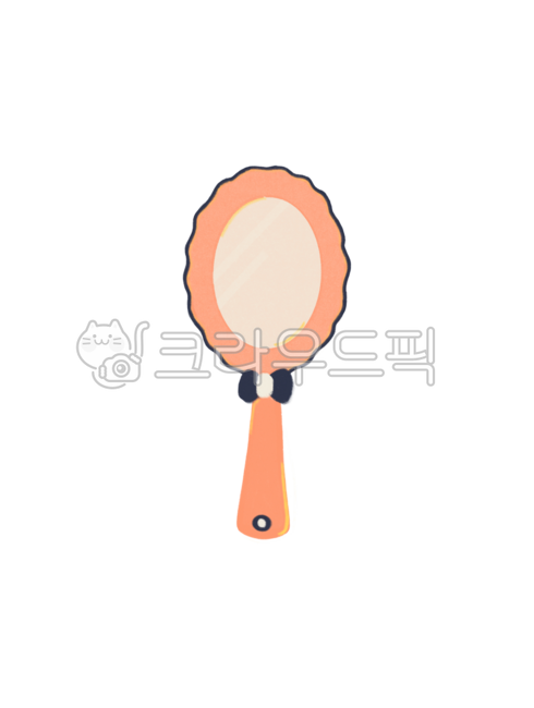 거울,손거울,공주거울,스티커,다꾸,손그림