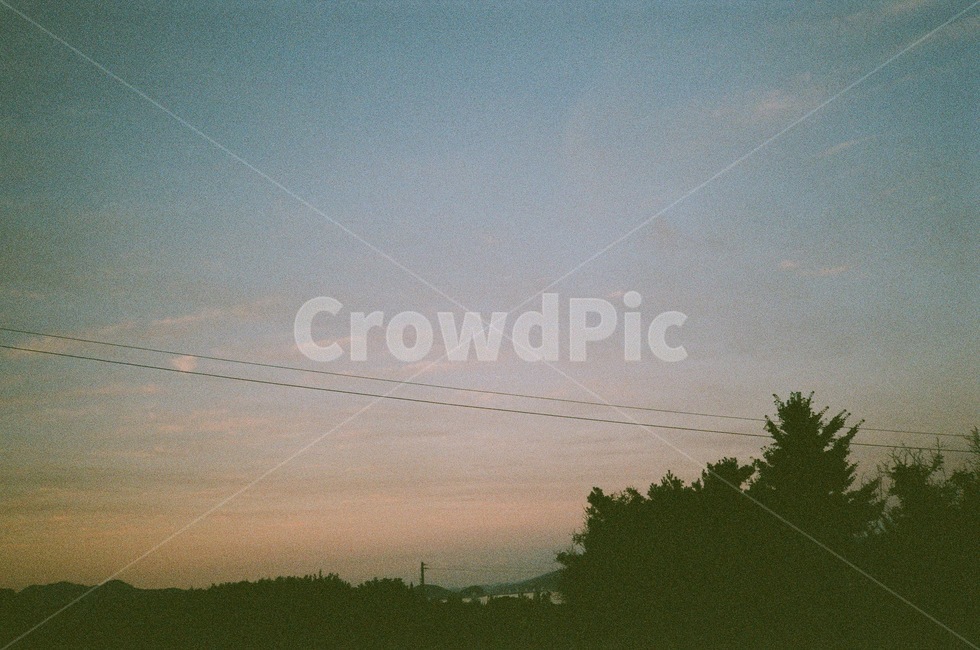 하늘,전깃줄,자연,일몰,sky,자연,풍경,nature,landscape