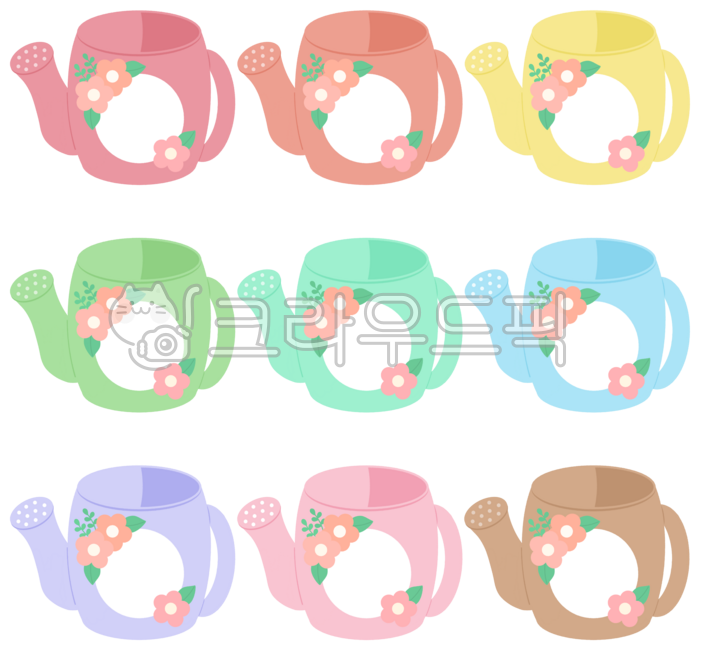 April,April 5th,Arbor Day,Arbor Day illustration,Arbor Day garland,April garland,watering can,watering can design,watering can illustration,watering can,watering can design,watering can illustration,watering can land,watering can land,flower