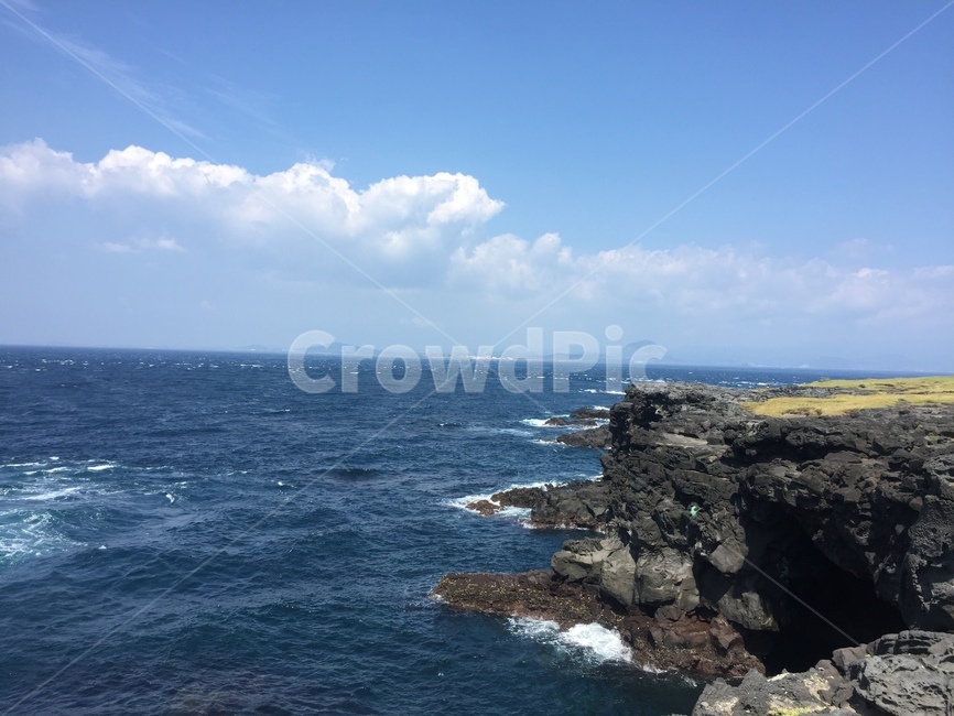 promontory,nature,자연,sea,바다,outdoors,ocean,land,물,water,대양,shoreline,해안선,제주도,대한민국