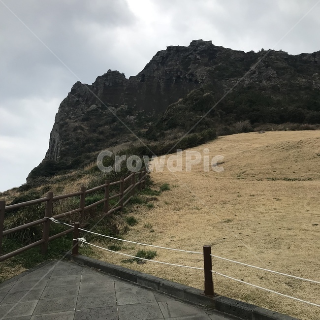 제주도,성산일출봉,제주바다,산책로,등산로,바위,산,힐링